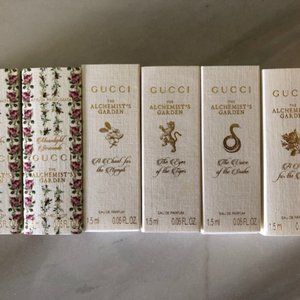 GUCCI Alchemists Garden Sample Lot of 6